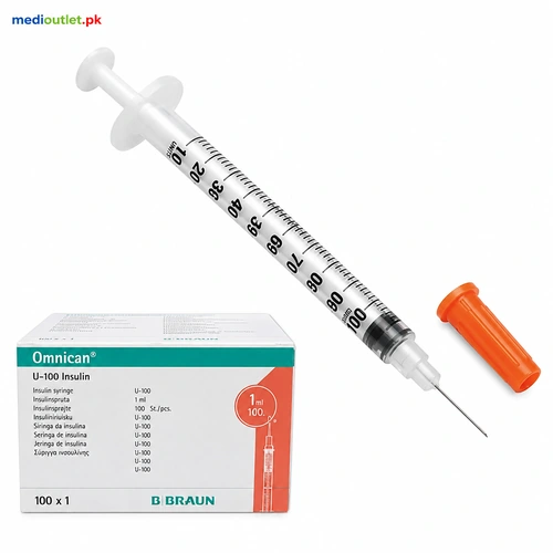 B. Braun Omnican 1cc Insulin Syringe