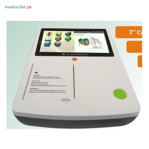 PulseMed N3 3-Channel ECG Machine with Touch Screen
