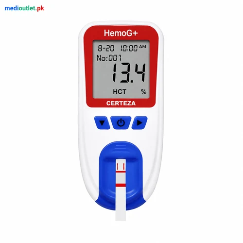 Certeza HemoGet HB-101 Hemoglobin Meter Complete Kit