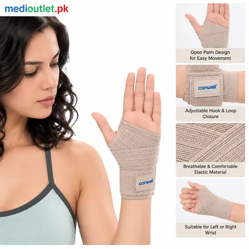 Conwell 53020 Deluxe Elastic Wrist Wrap