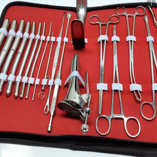 Gynaecology D&C Set