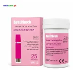 BestCheck Hemoglobin Test Strips Pack of 25