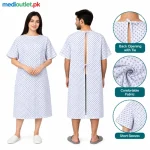 Patient Hospital Gown with Back Opening