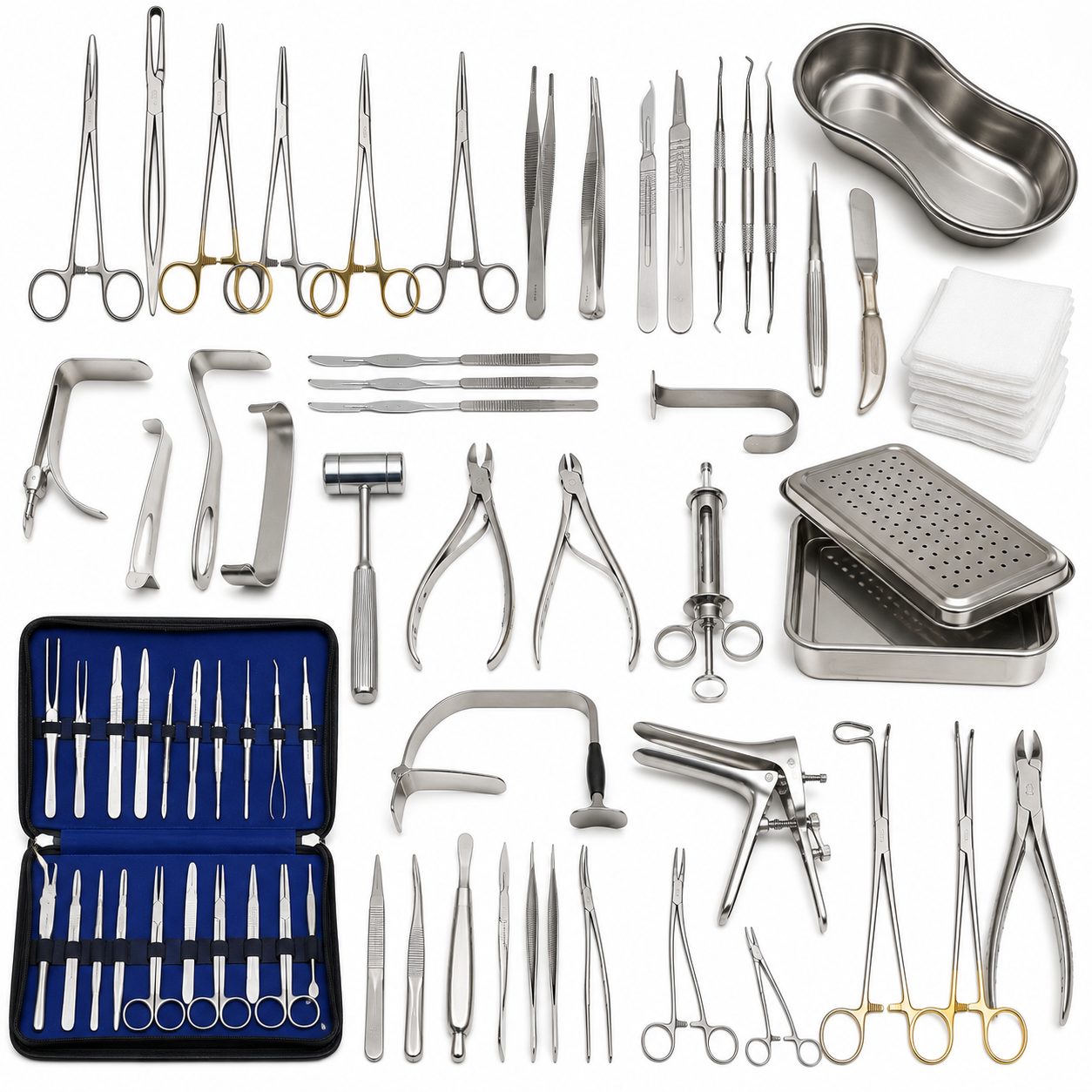 Surgical Instruments – Forceps, Scissors, Retractors, Needle Holders, Scalpels, Clamps & Stainless Steel Surgical Tools