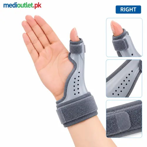 Conwell 5326 Plastic Thumb Wrist Splint Right