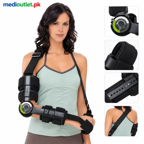 Conwell 53270 ROM Elbow Brace Left
