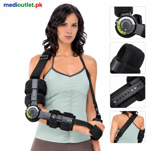 Conwell 53280 ROM Elbow Brace Right